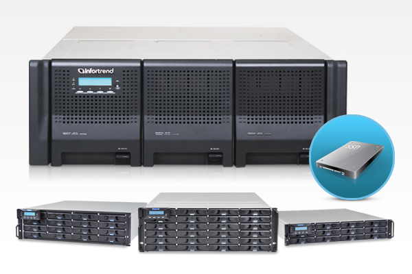 Infortrend发表新一代EonStor DS 3000T，提供全方位SSD解决方案